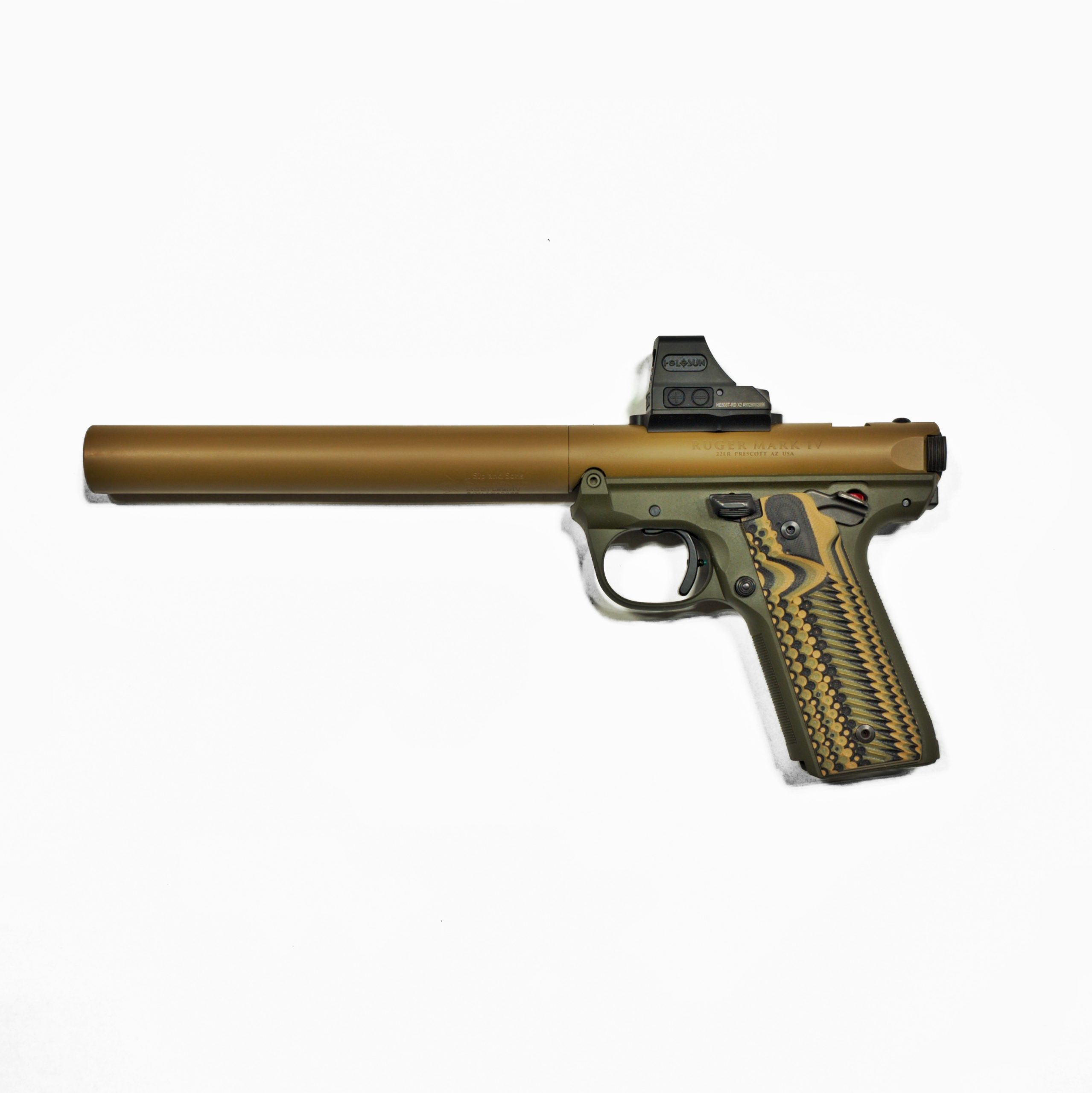 Loki-IV: Integrally Suppressed Ruger Mark IV Upper - Image 5